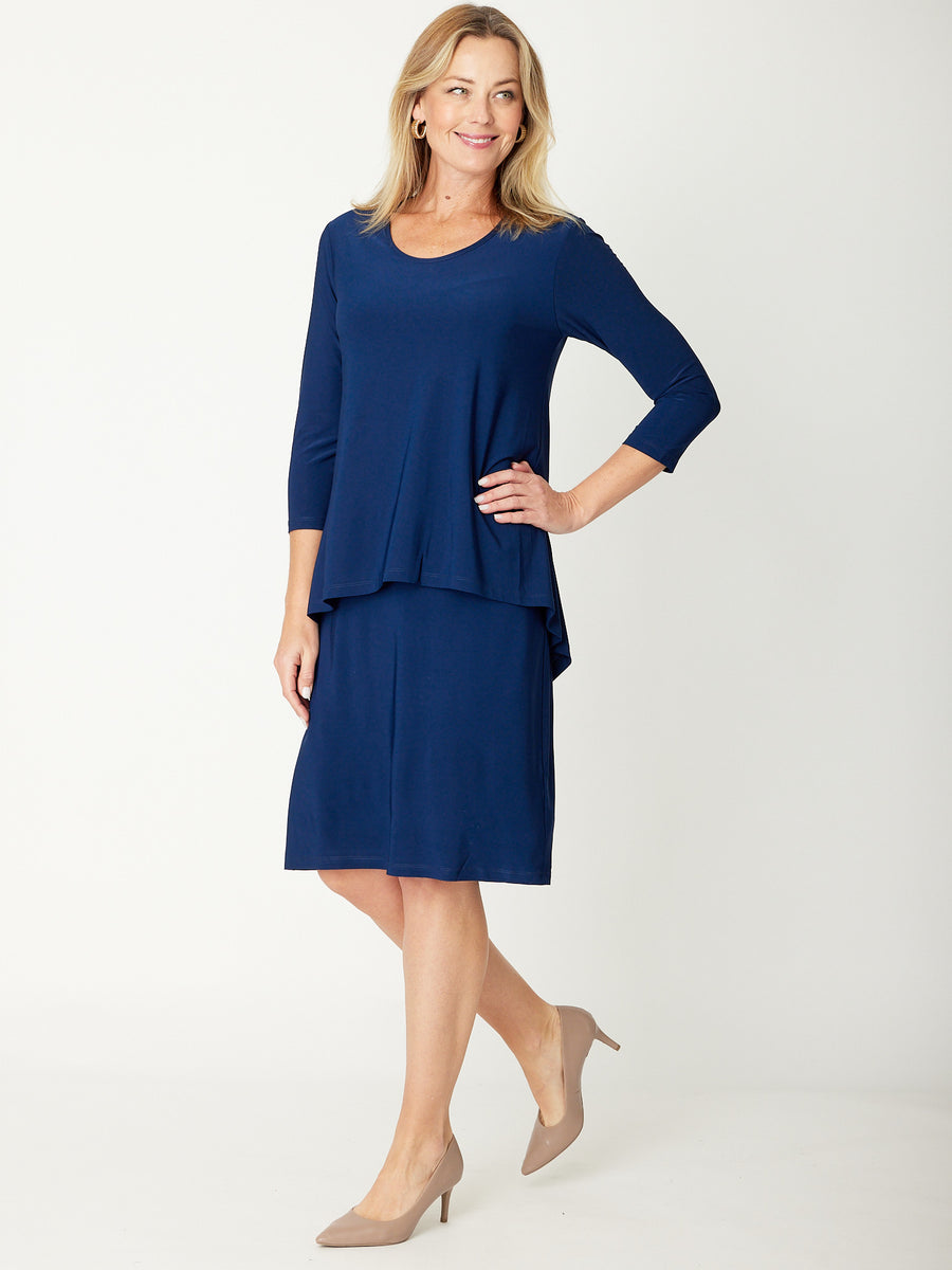Core Forgiveness Dress - Navy 27352-Sw – WD Designs Wholesale