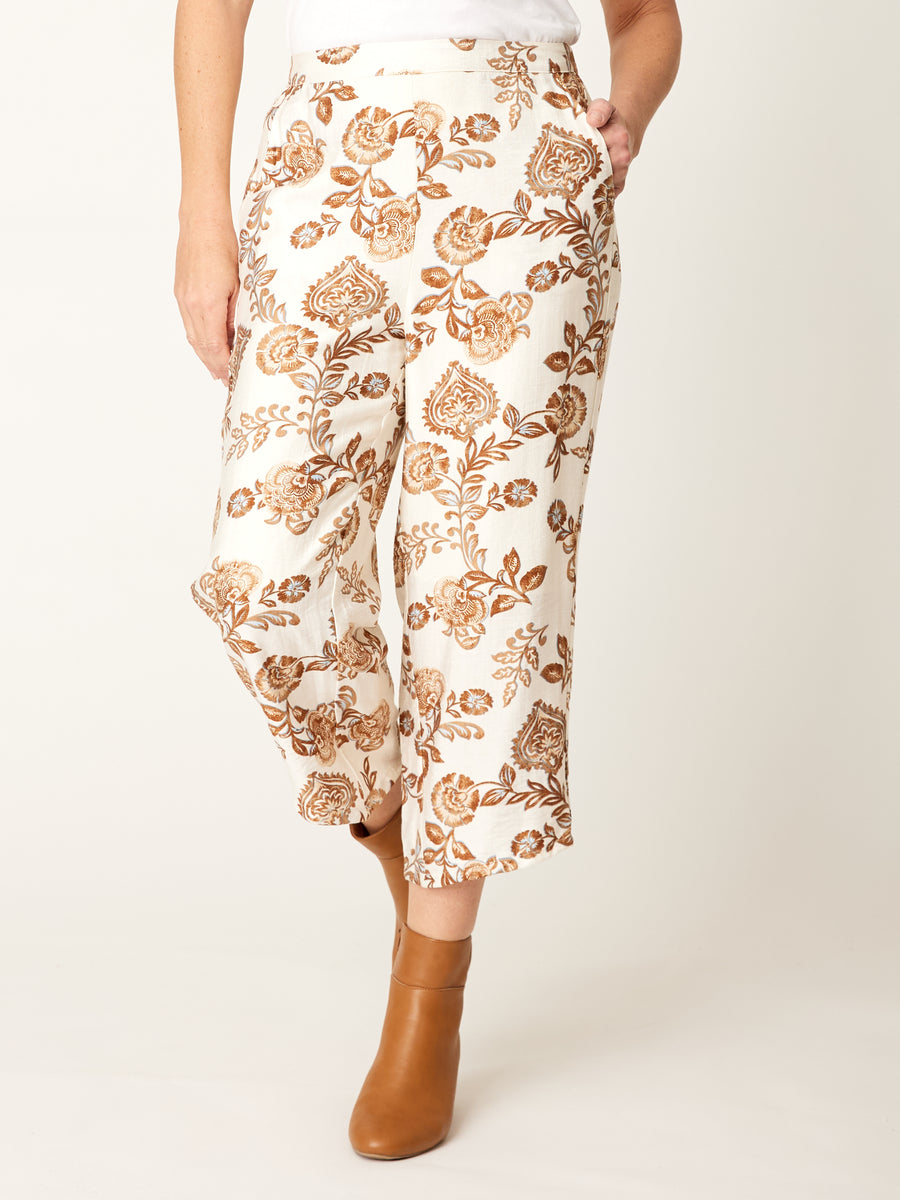 Veronica Angle Pant - Choc- 31872 – WD Designs Wholesale