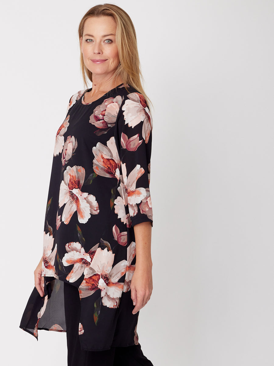 Wren Tunic Top - Black- 31895 – WD Designs Wholesale