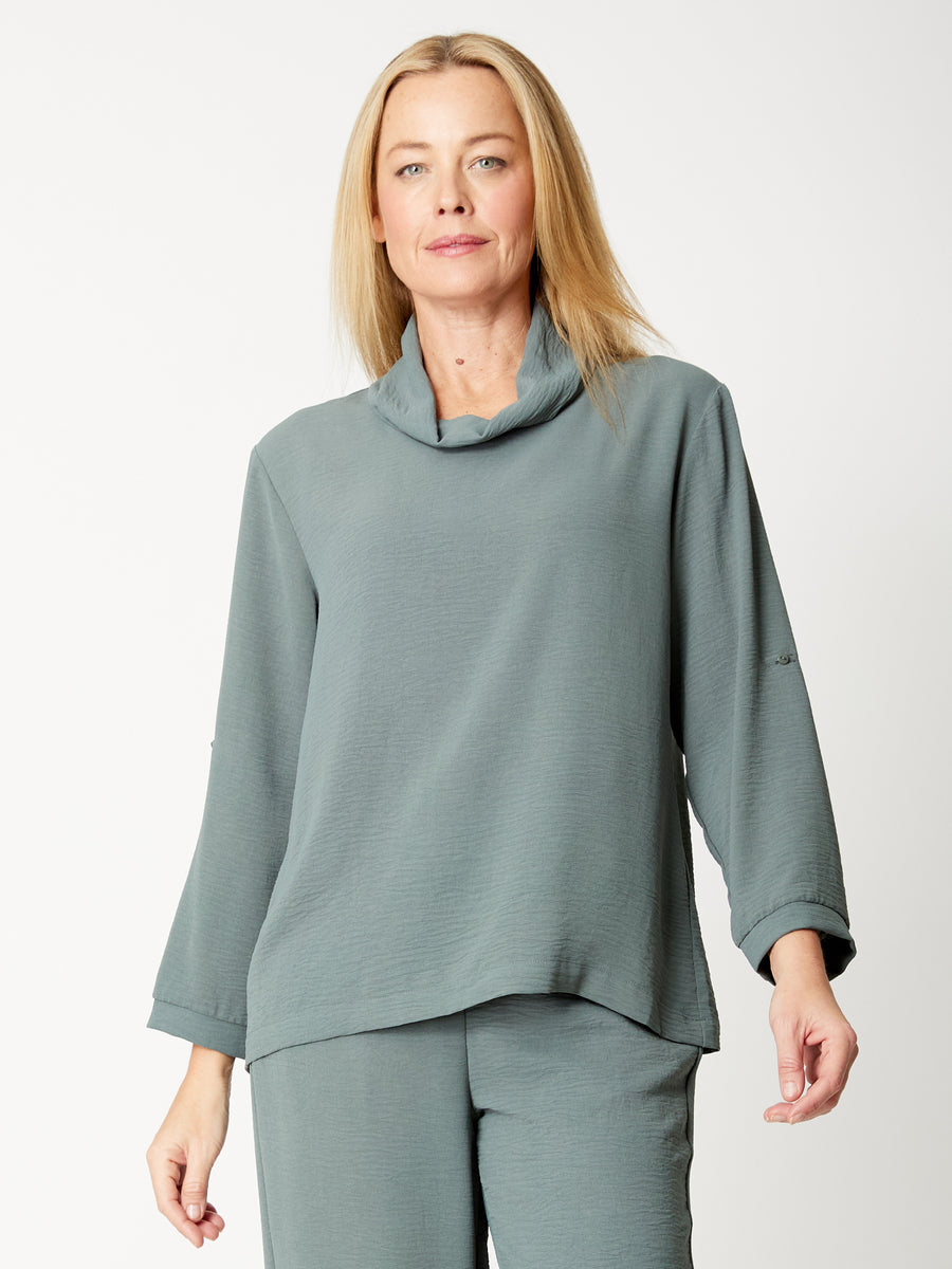 Venus Cowl Top - Petrol- 32220 – WD Designs Wholesale